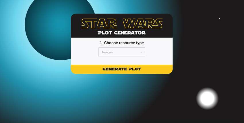 Star Wars Plot Generator