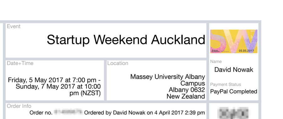Startup Weekend Auckland